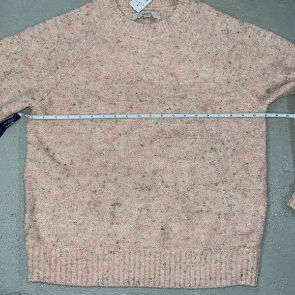 LOFT Soft Pink Crew Neck Sweater - Picture 6 of 9